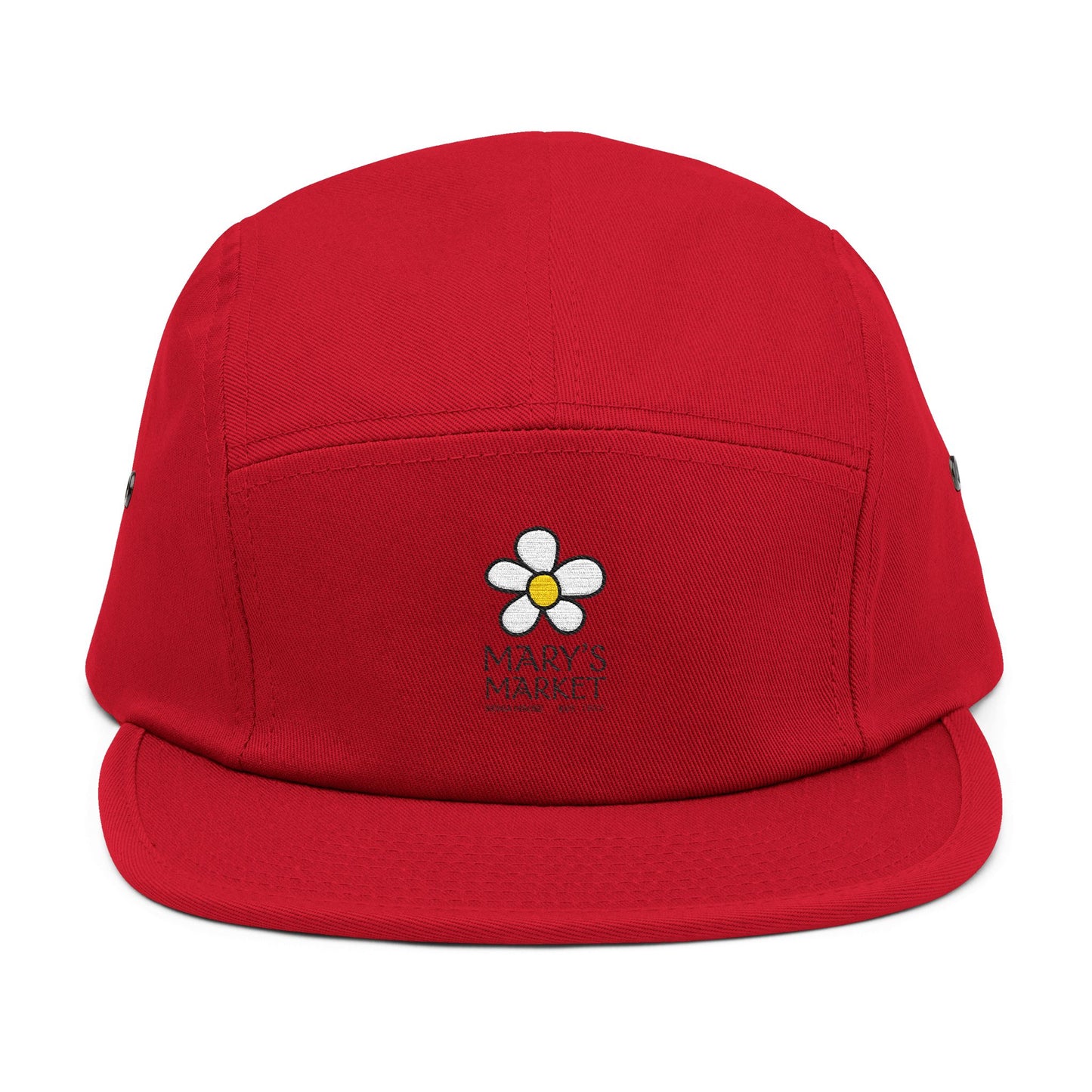 Stylish Embroidered 5 Panel Cap - Perfect for Casual Outings and Outdoor Adventures