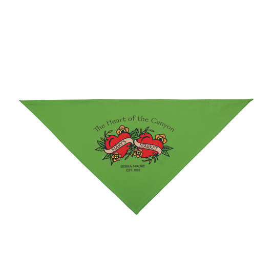 Floral Pet Bandana - Heart of the Canyon Design for Pets