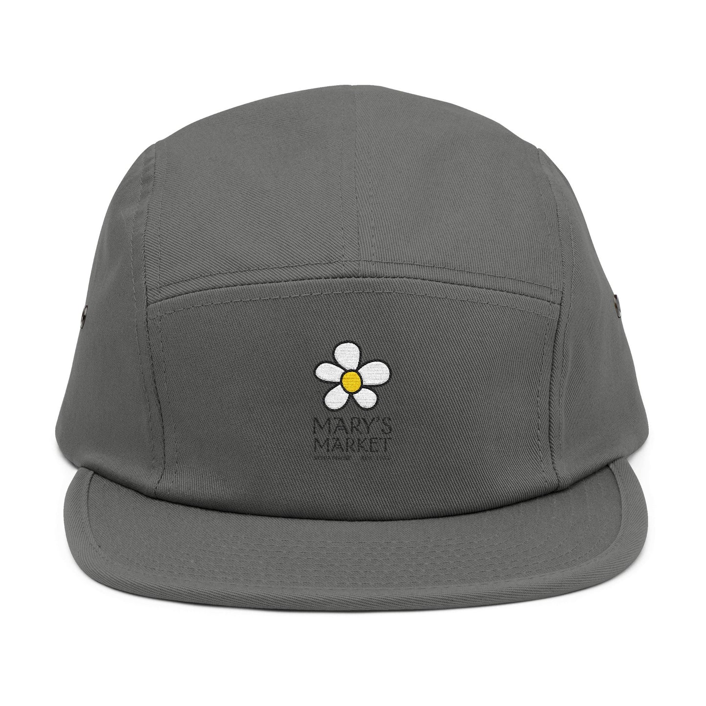 Stylish Embroidered 5 Panel Cap - Perfect for Casual Outings and Outdoor Adventures