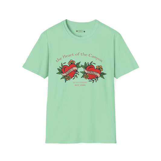 Mary's Market Hearts T-Shirt